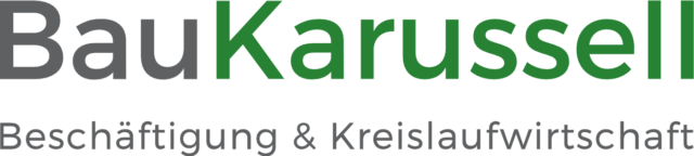 Logo BauKarussell - Beschäftigung und Kreislaufwirtschaft