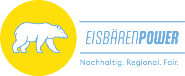 Logo Eisbären Power – Nachhaltig. Regional. Fair.