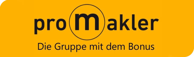Logo proMakler – Die Gruppe mit dem Bonus